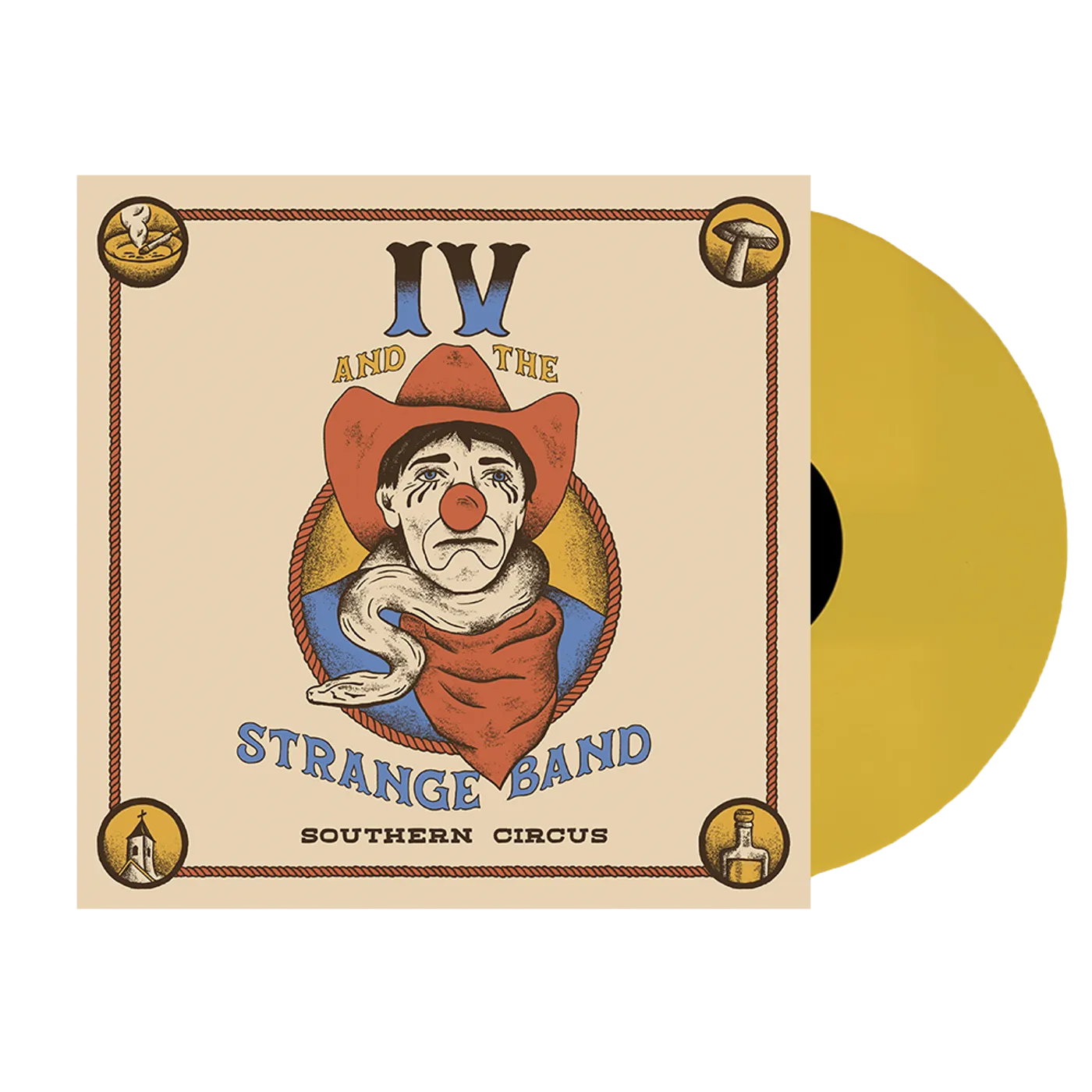 IV and the Strange Band - Southern Circus LP - Yellow (Vinyl)