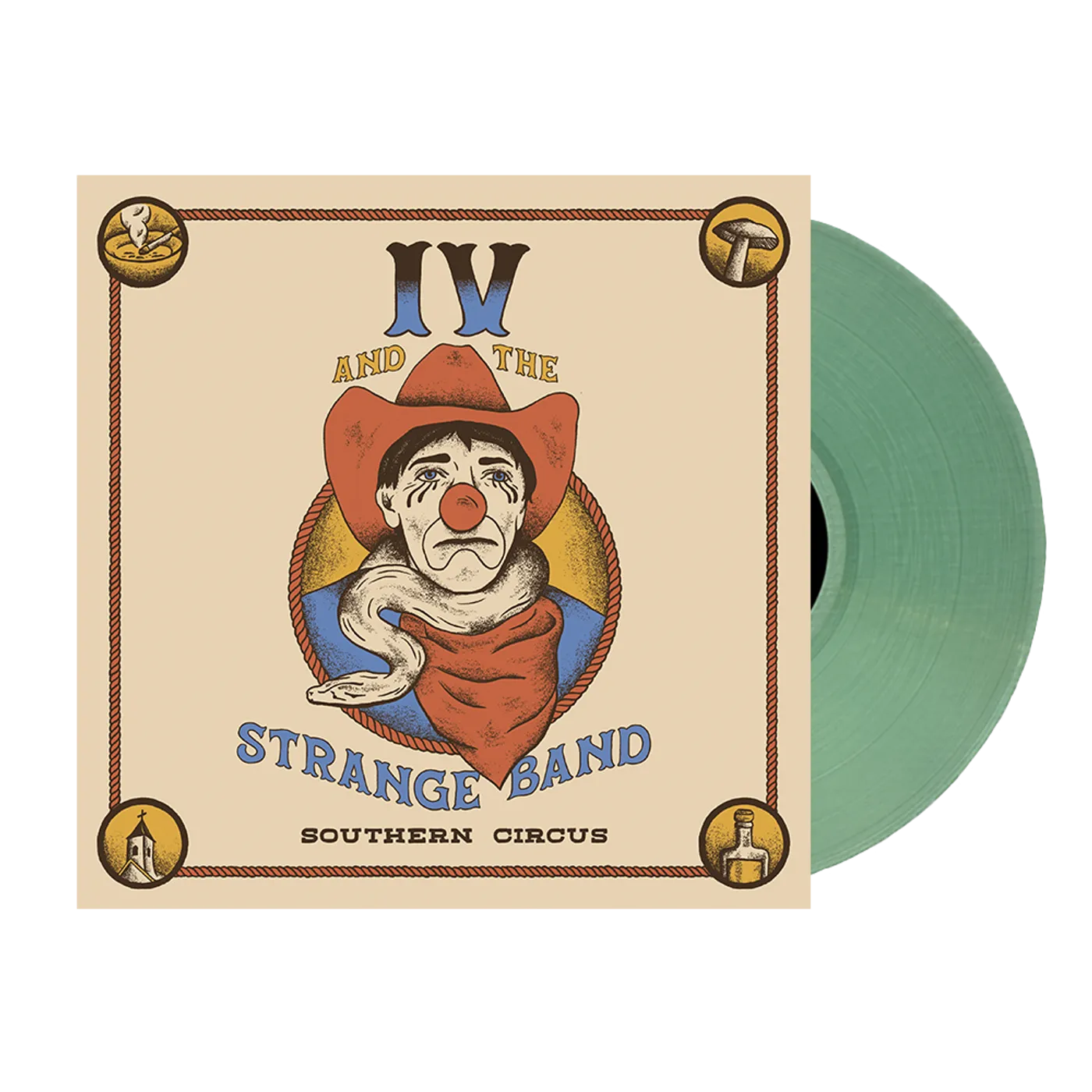 IV and the Strange Band - Southern Circus LP - Coke Bottle Clear (Vinyl)