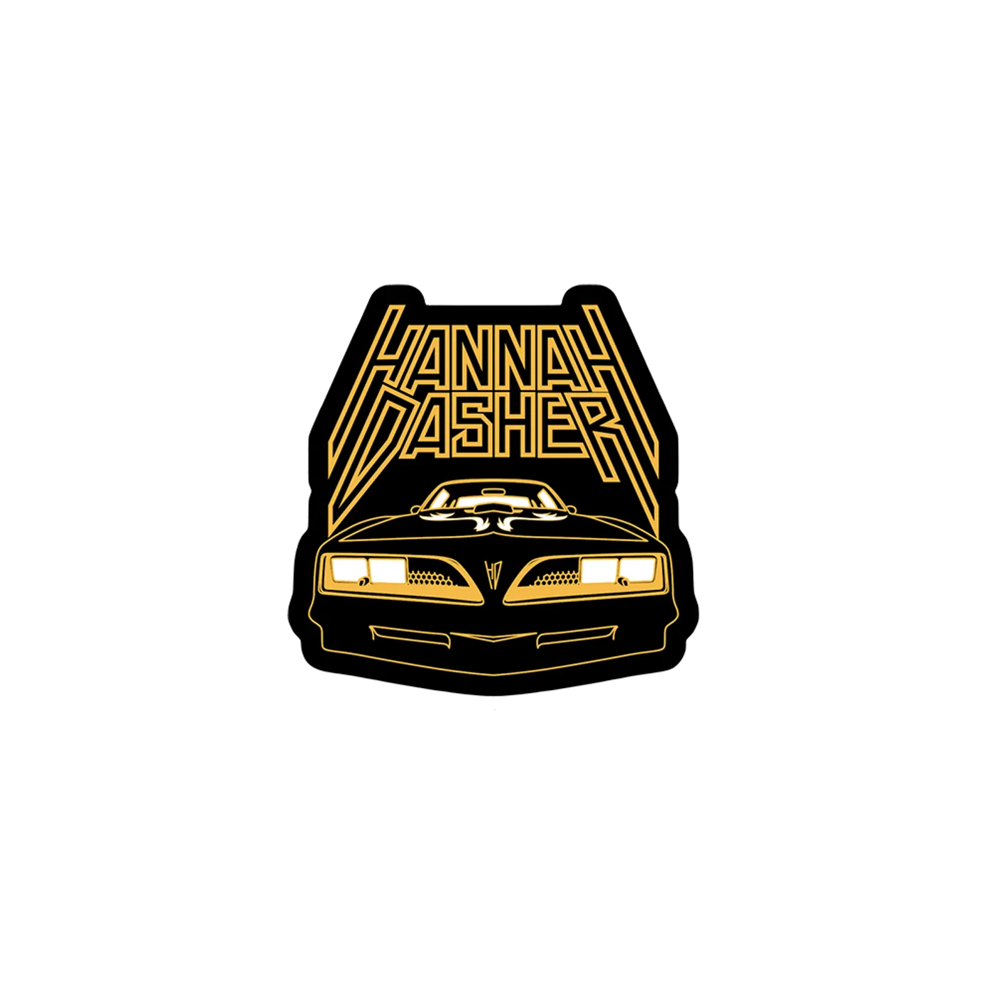 Hannah Dasher TRANS AM STICKER
