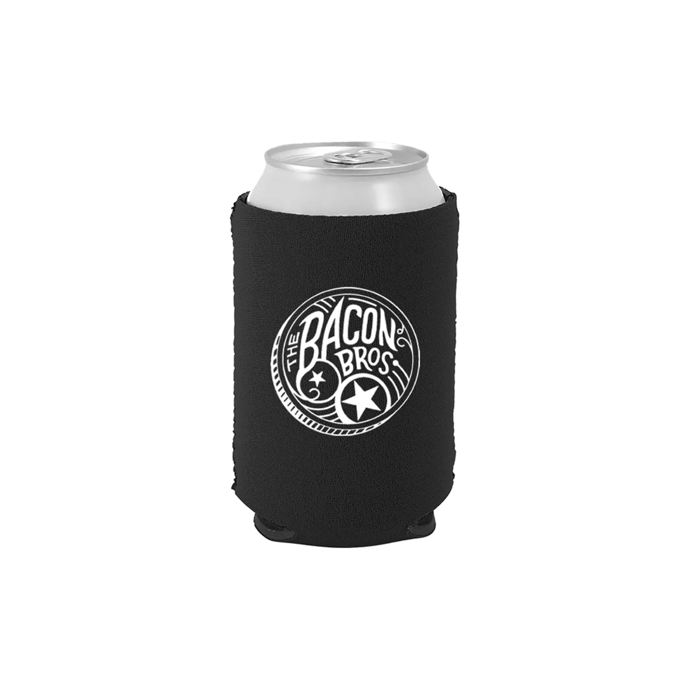 The Bacon Brothers Logo Can Cooler