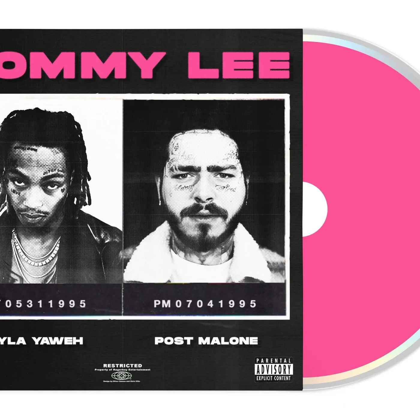Tyla Yaweh TOMMY LEE CD + DIGITAL SINGLE