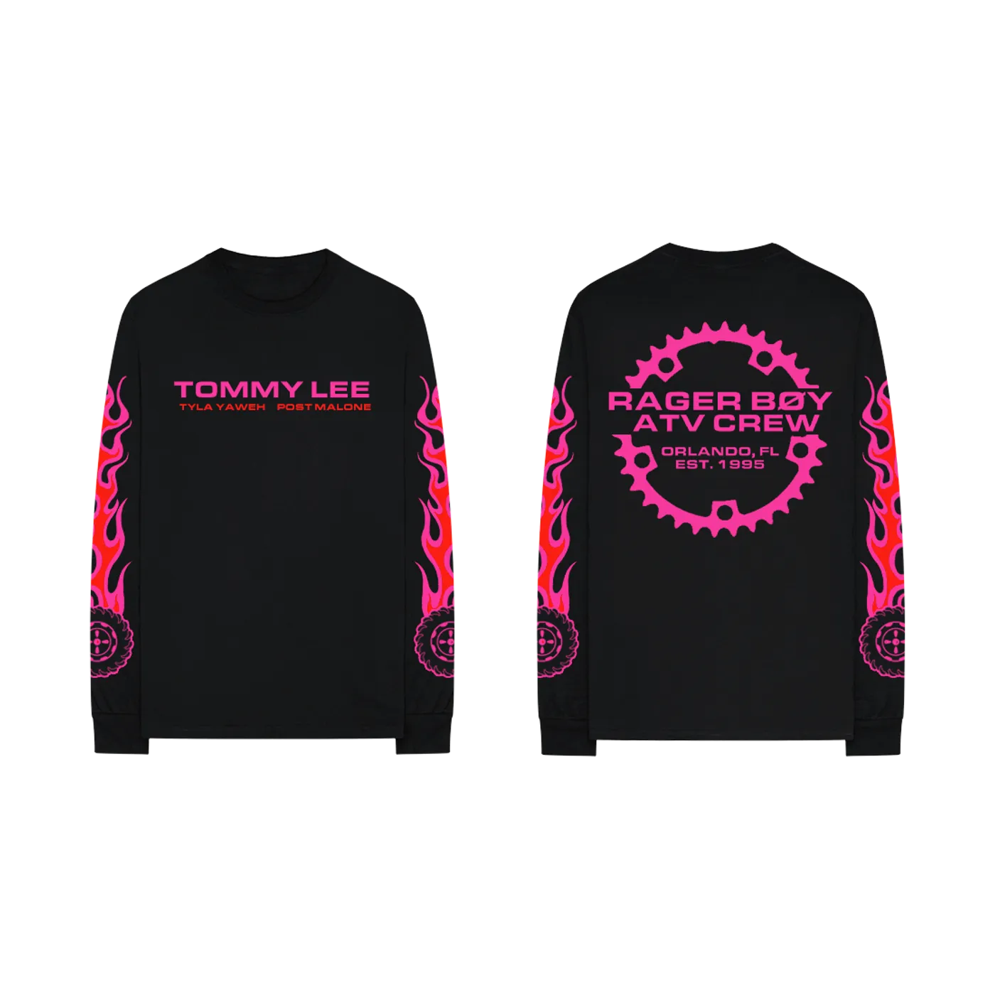 Tyla Yaweh ATV CREW LONG SLEEVE T-SHIRT