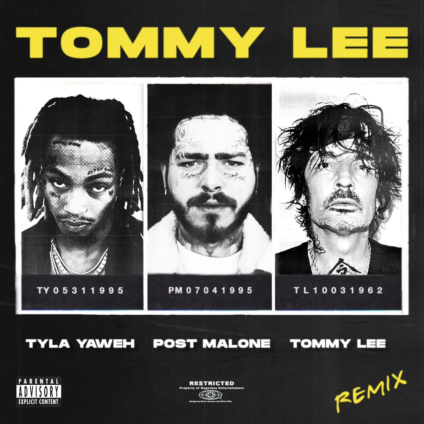 Tyla Yaweh TOMMY LEE REMIX DIGITAL SINGLE