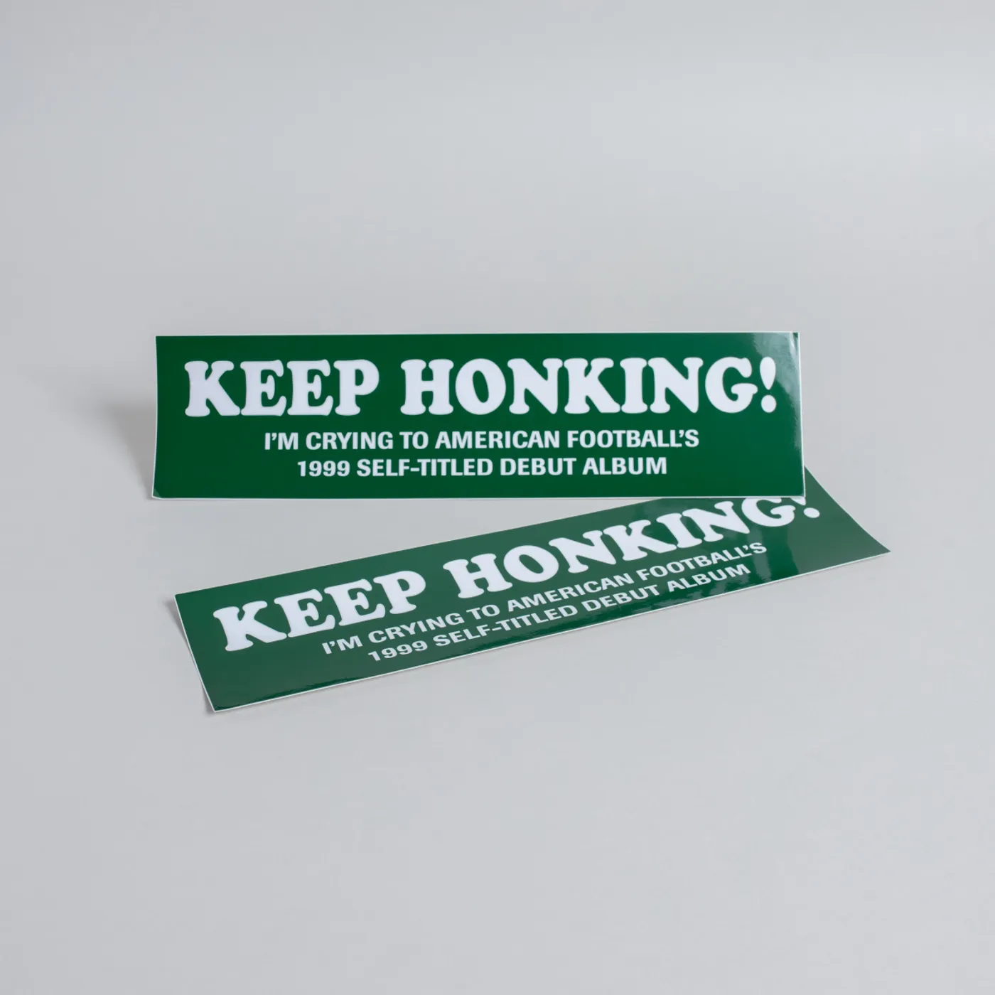 American Football Keep Honking! Bumper Sticker