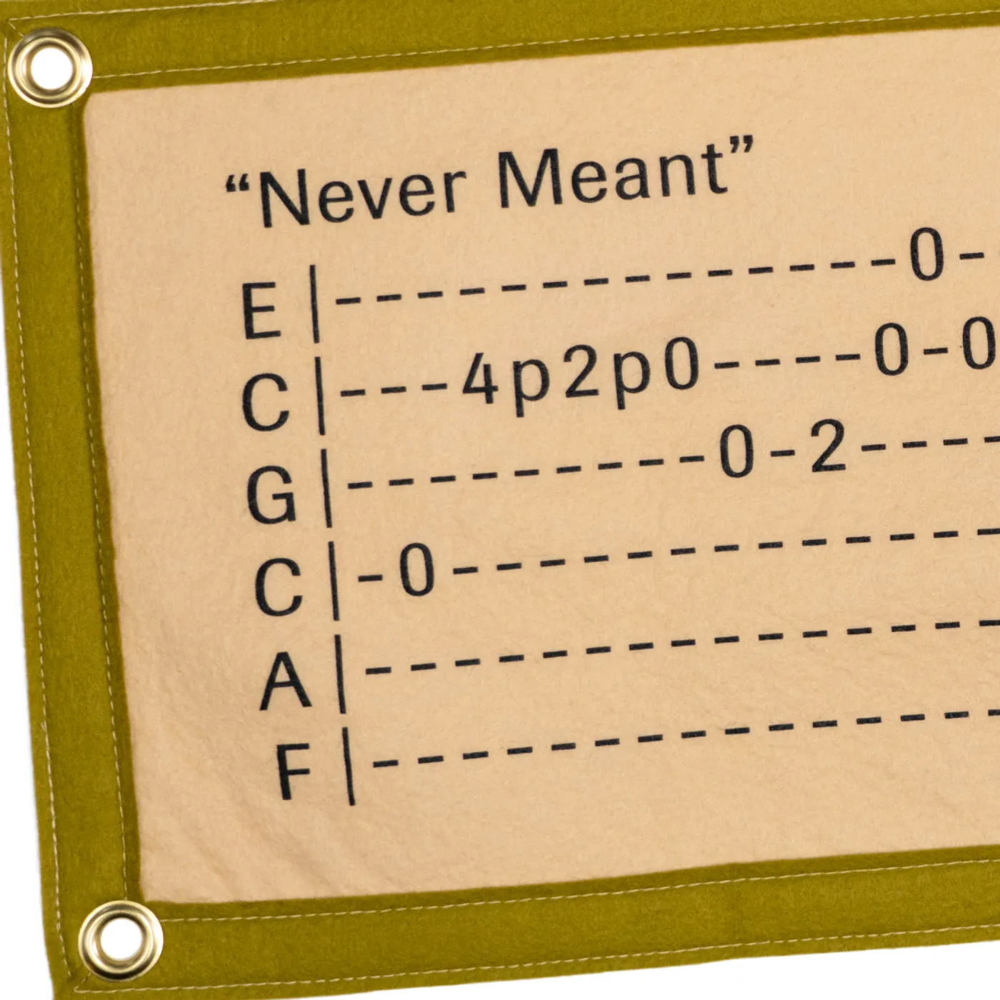 American Football Never Meant Chords Camp Flag