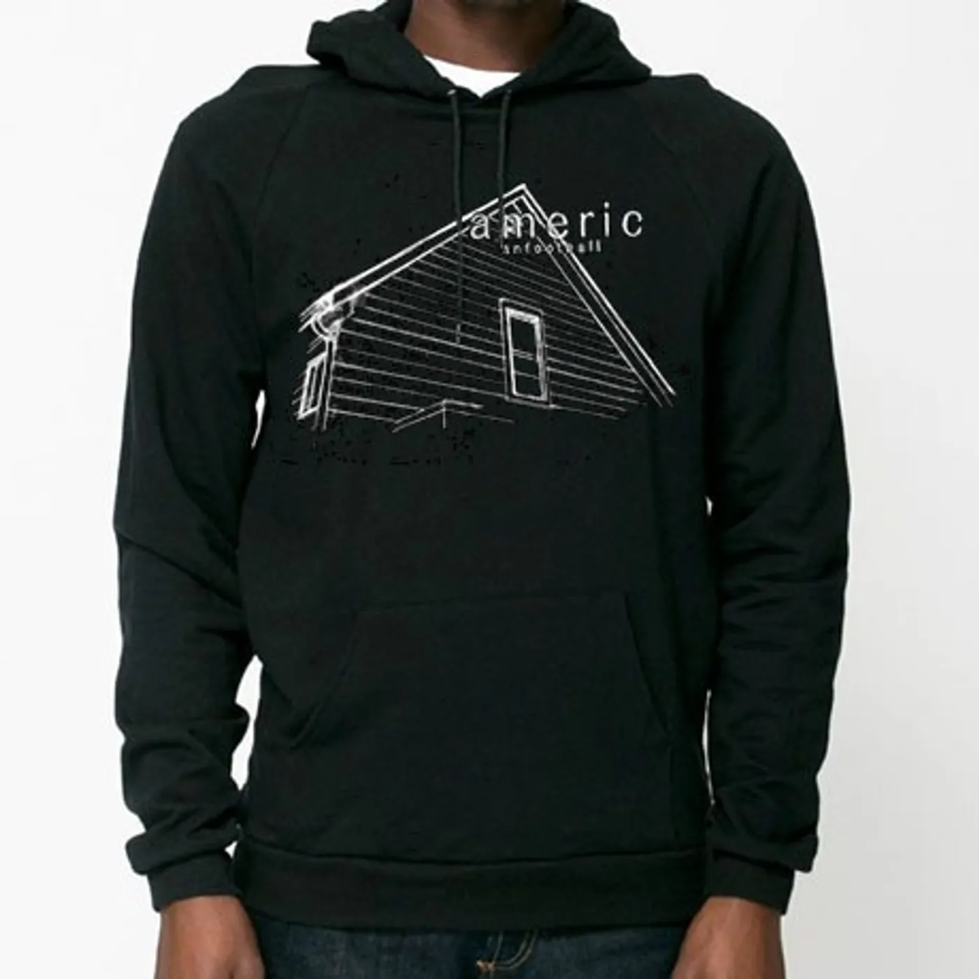 American Football Stay Home Hooded Sweatshirt