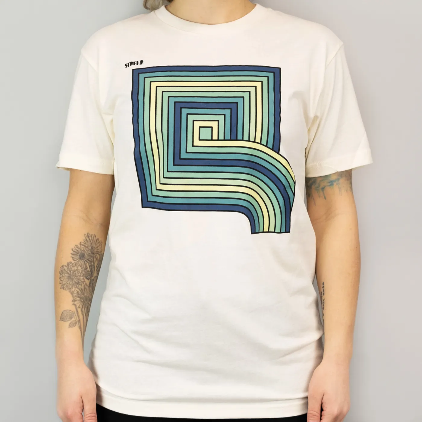 STRFKR Concentric Squares T-Shirt