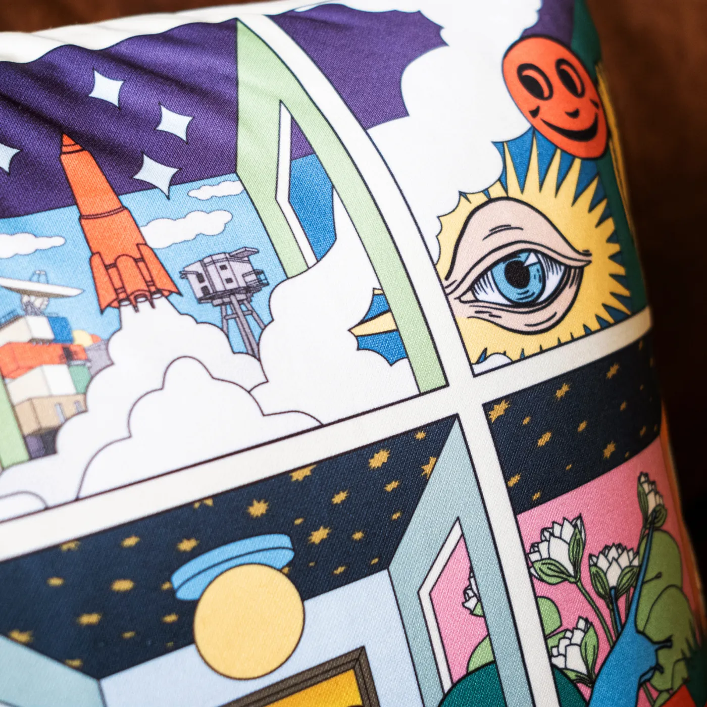 STRFKR Future Past Life Pillow