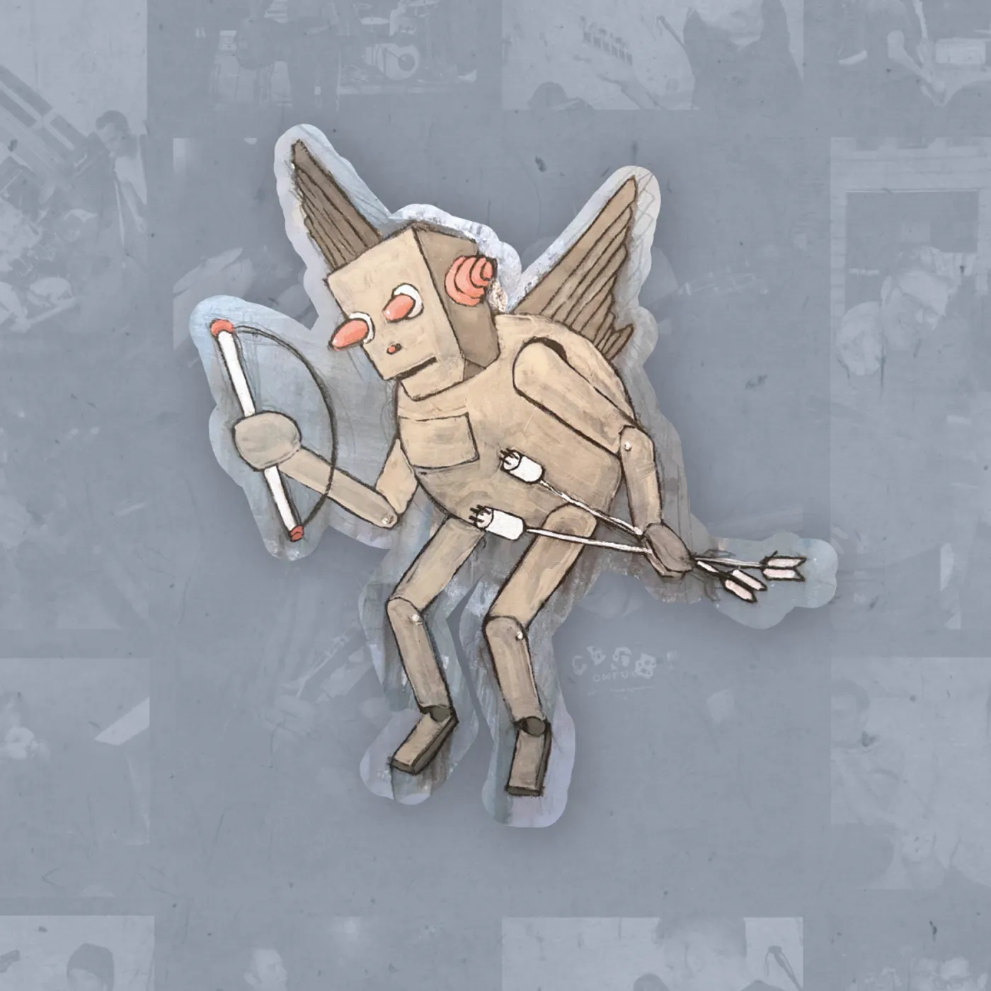 The Get Up Kids Cupid Robot (Die-Cut)