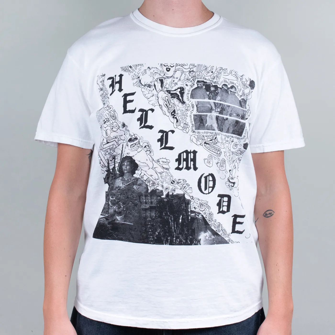 Jeff Rosenstock HELLMODE COLOR CHANGING T-Shirt (UV Reactive Ink)