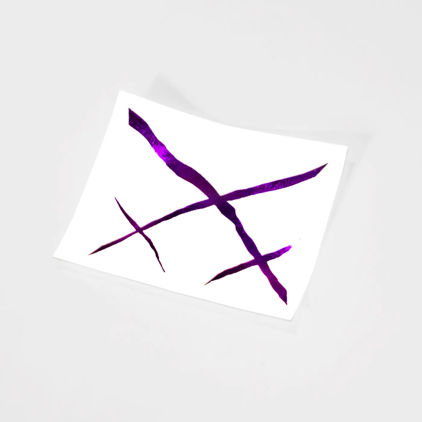 Xiu Xiu Die-Cut Logo Sticker (Girl With Basket of Fruit Version)