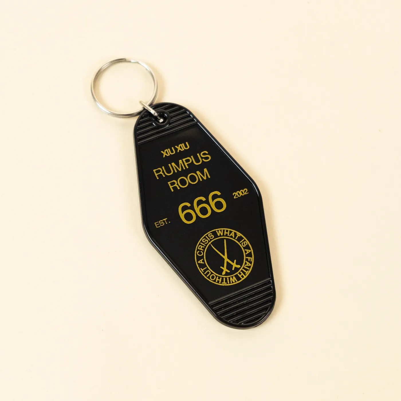 Xiu Xiu Rumpus Room Motel Keychain