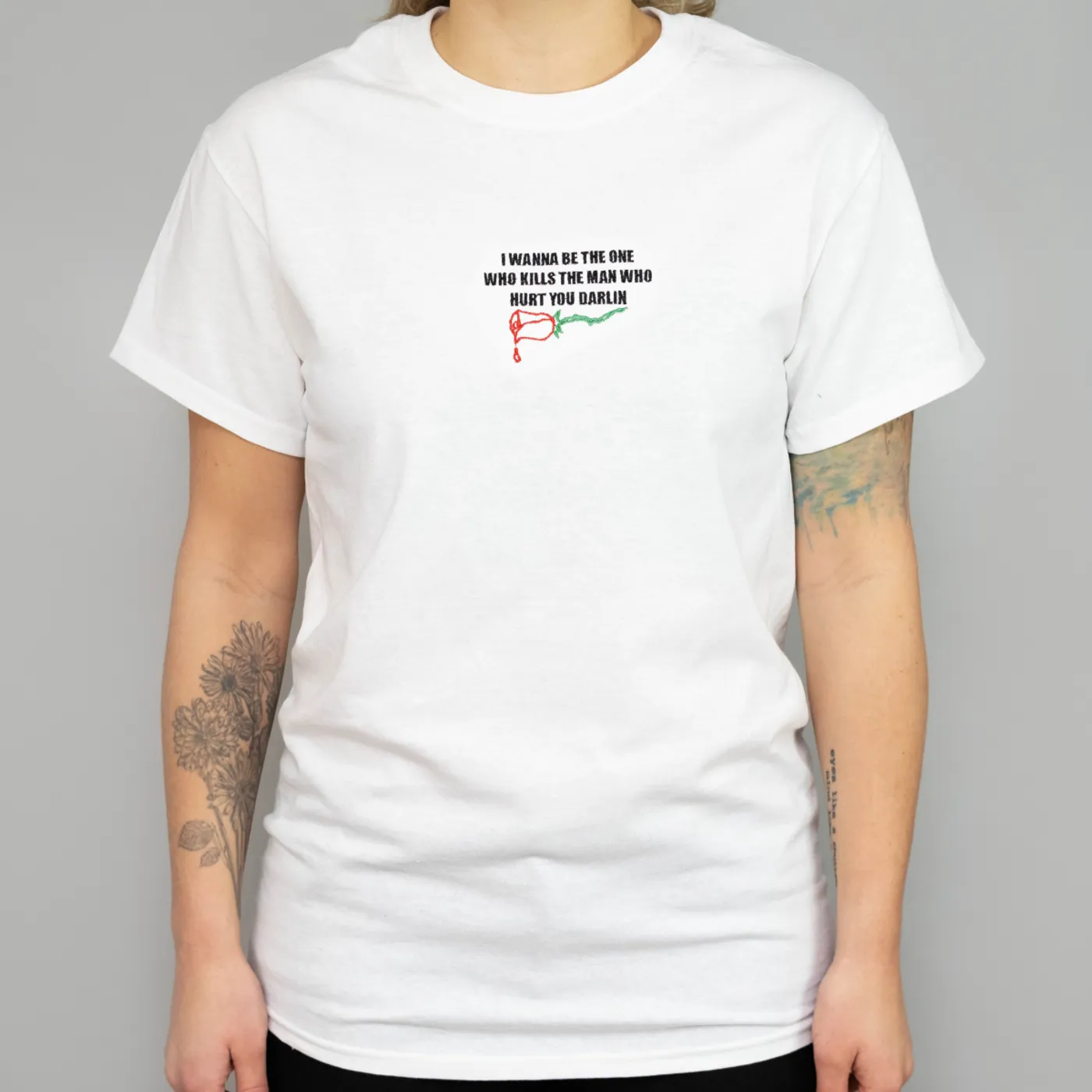 Palehound Killer Embroidered T-Shirt