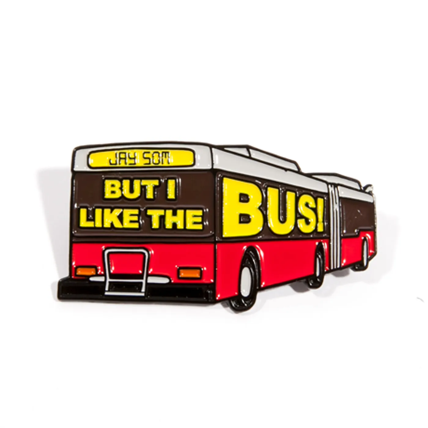 Jay Som But I Like The Bus! Enamel Pin