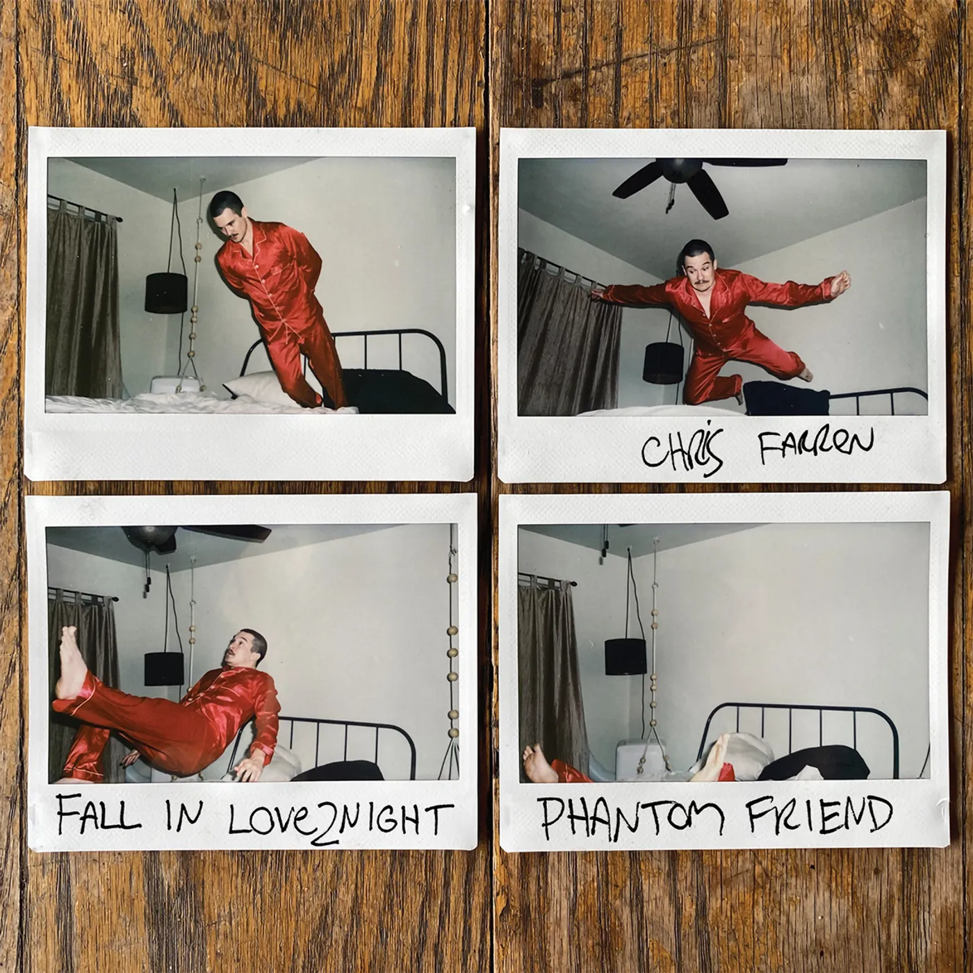 Chris Farren FALL IN LOVE2NIGHT / PHANTOM FRIEND (Test Pressing)