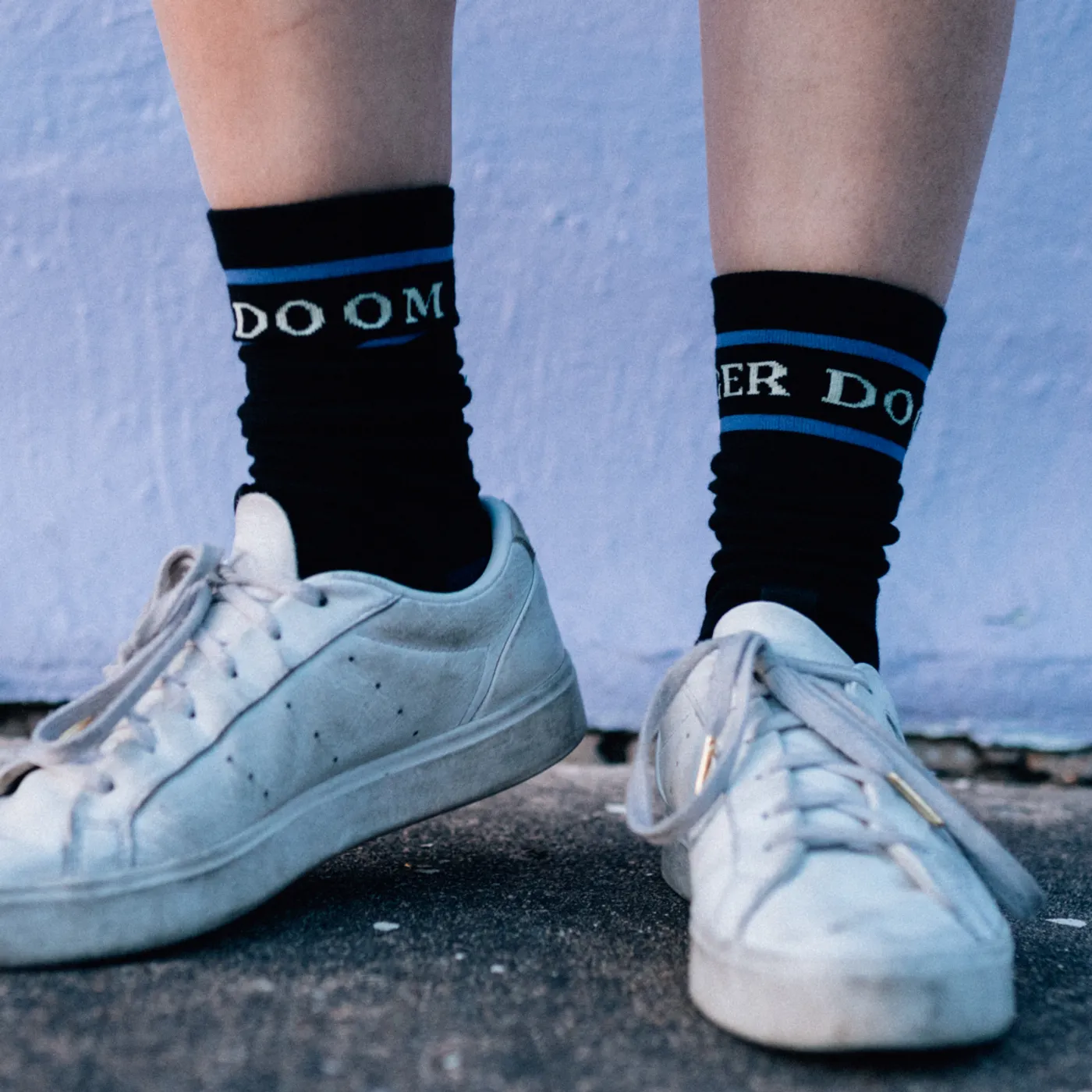 Chris Farren Doom Singer Knit Socks