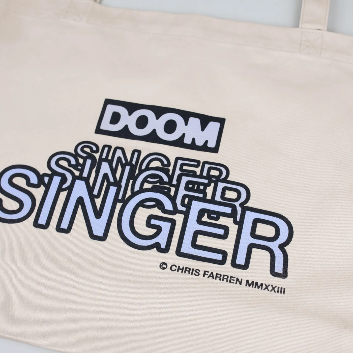 Chris Farren Doom Singer Jumbo Tote Bag