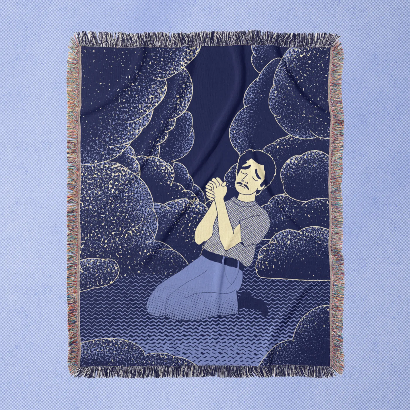 Chris Farren Prayboy Woven Blanket