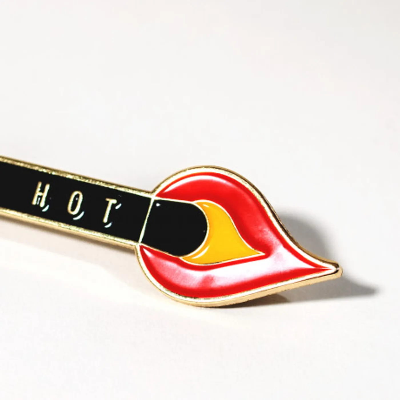 Chris Farren Born Hot Enamel Pin