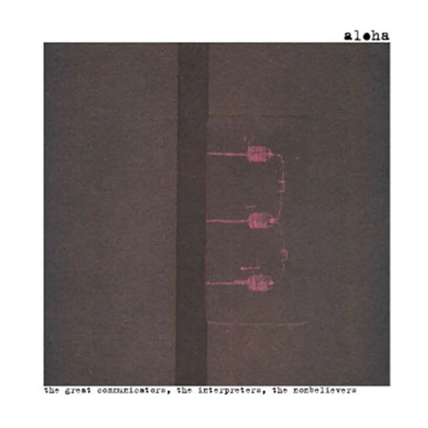 Aloha The Great Communicators, The Interpreters, The Nonbelievers (Test Pressing)