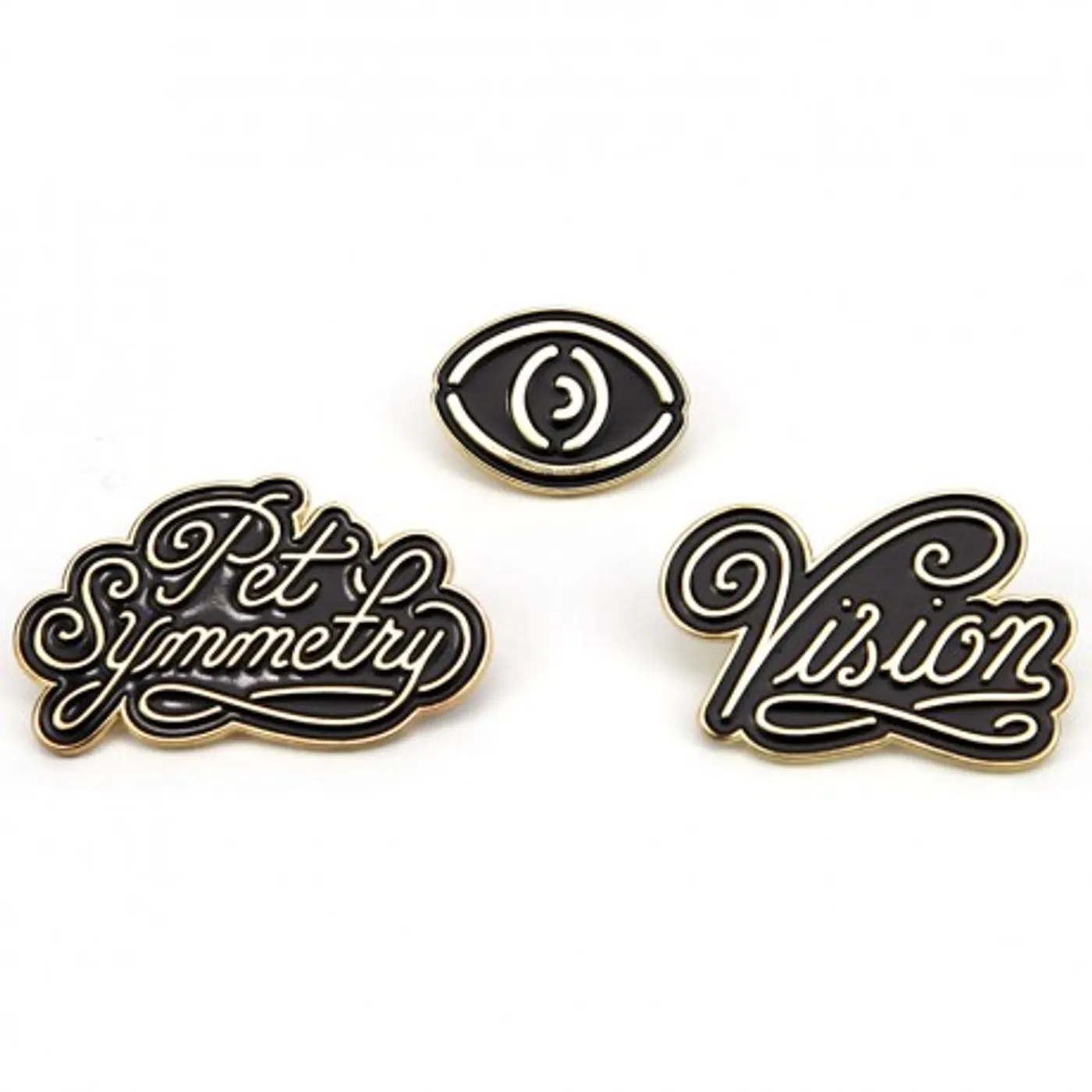 Pet Symmetry 3 Enamel Pin Set