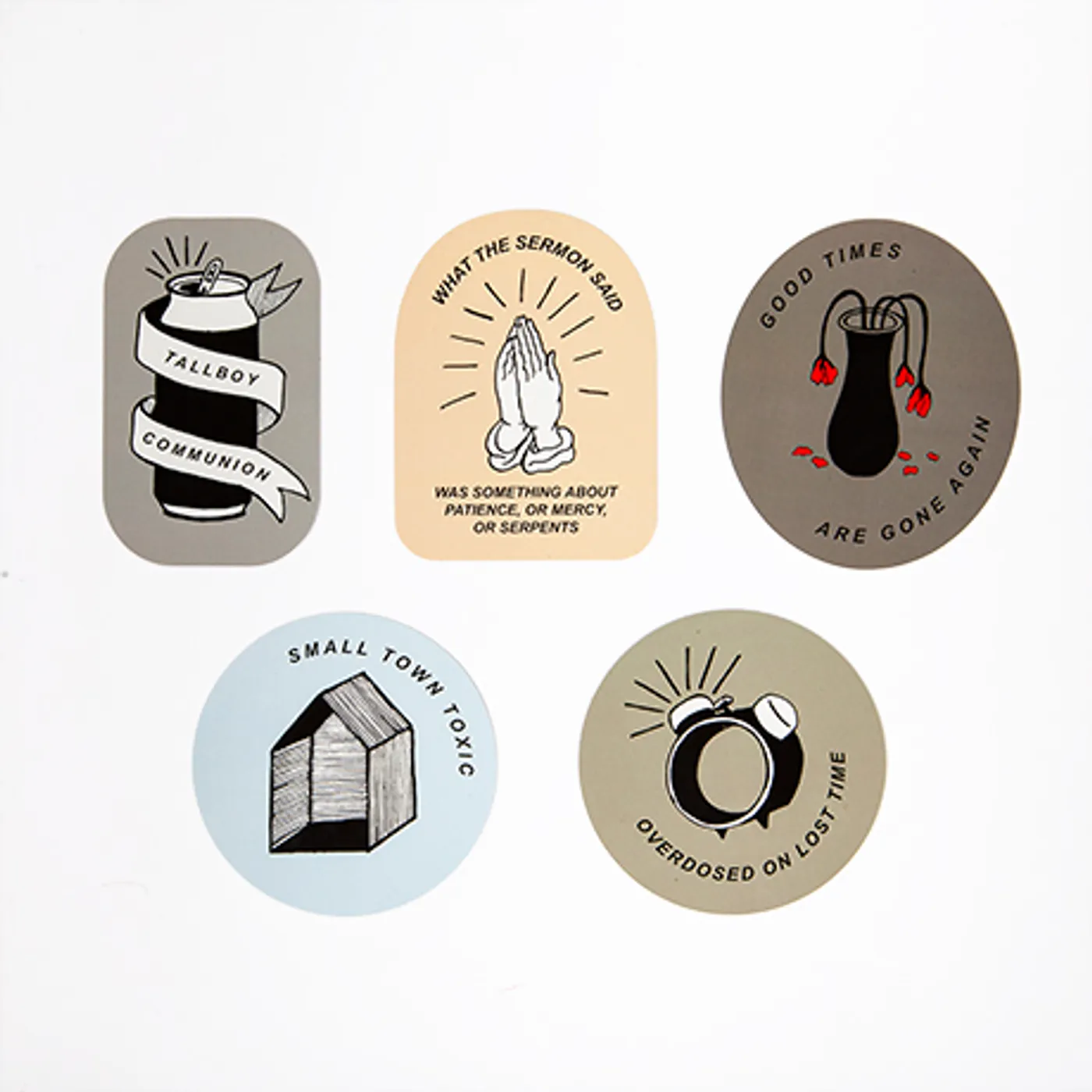 Fred Thomas-isms 5 Sticker Pack