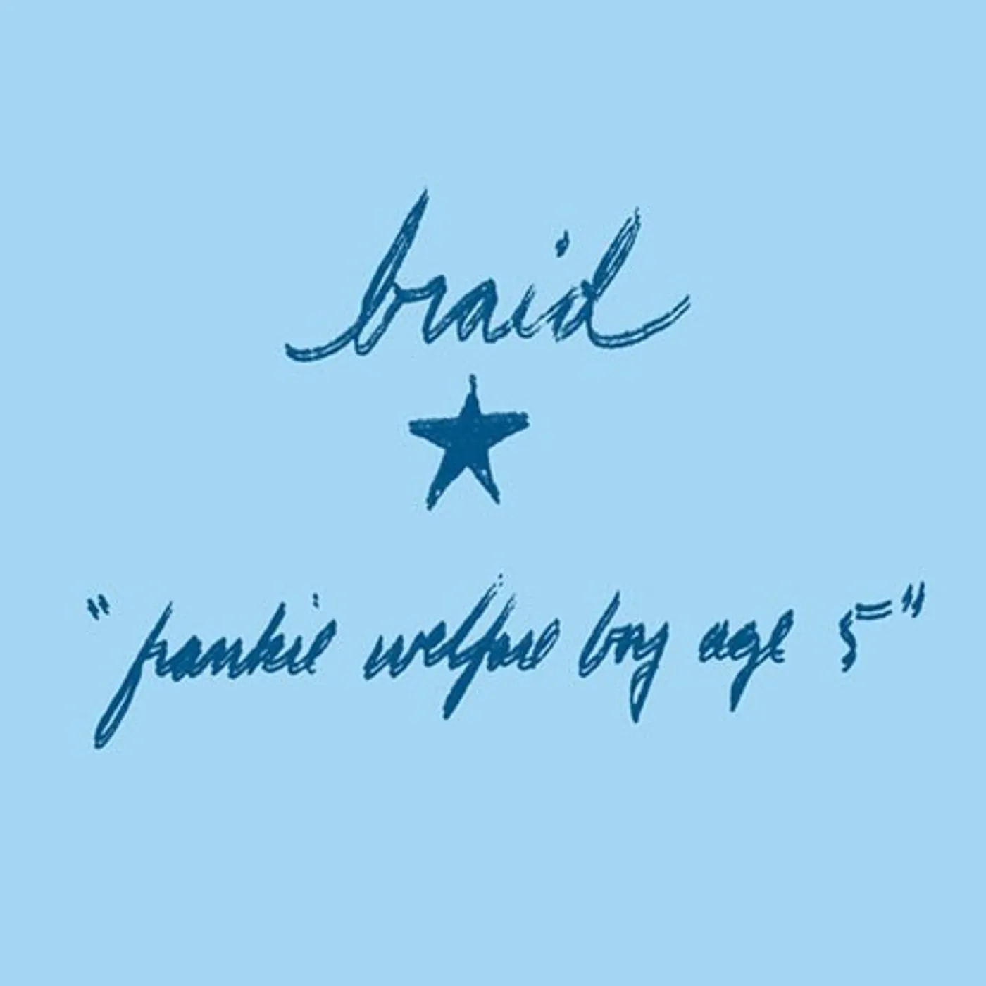 Braid Frankie Welfare Boy Age Five