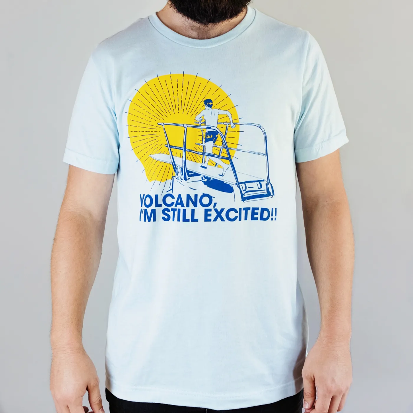Volcano, I'm Still Excited!! Diving Board T-Shirt