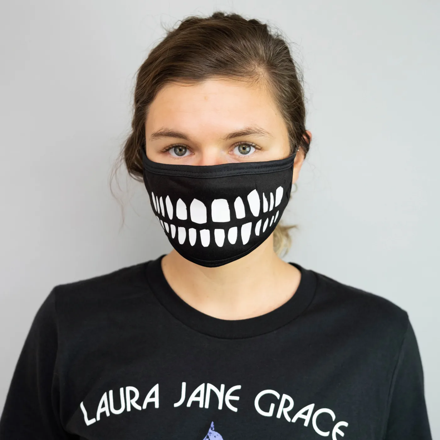 Laura Jane Grace Teeth Face Mask (Glow in the Dark)