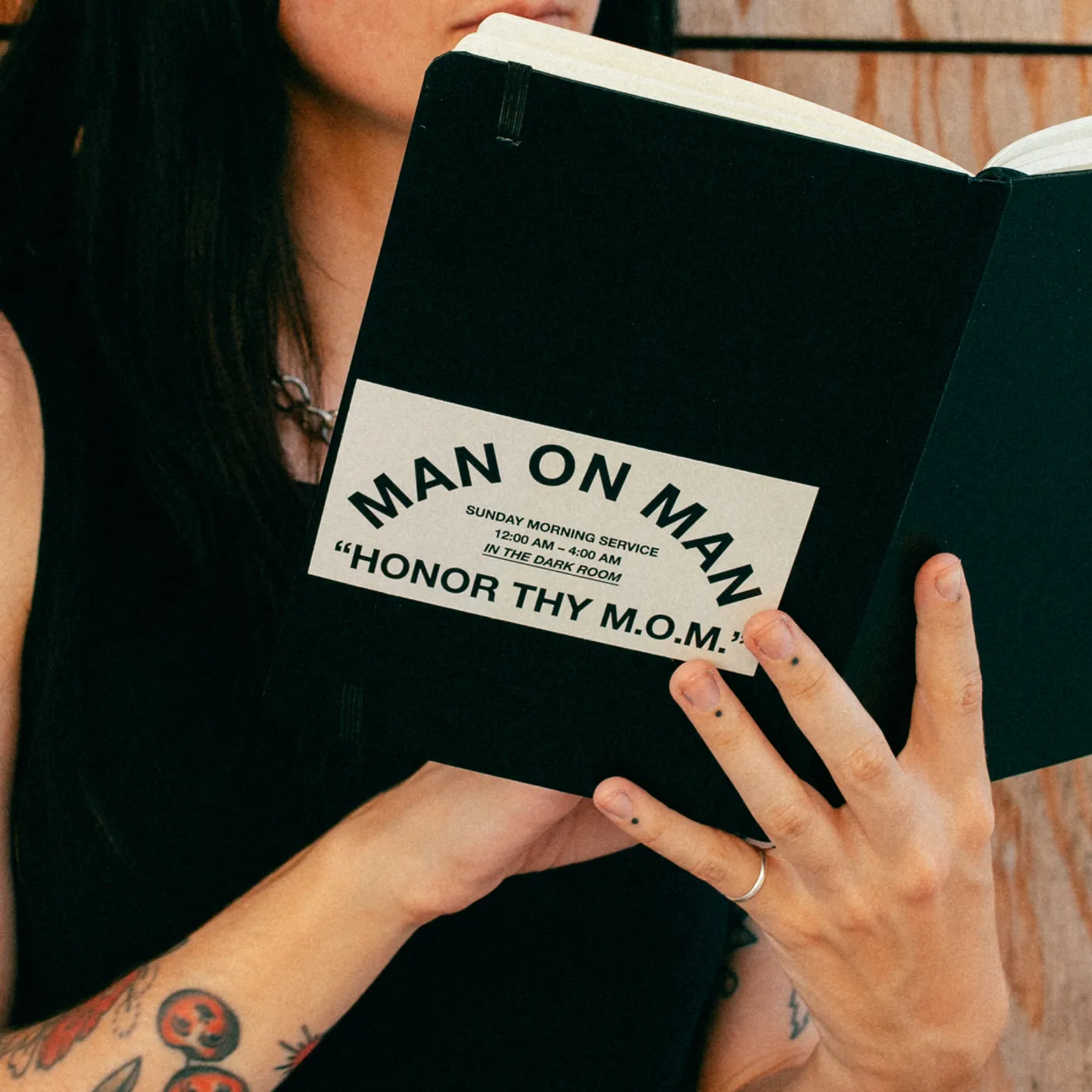 MAN ON MAN Sunday Service Sticker