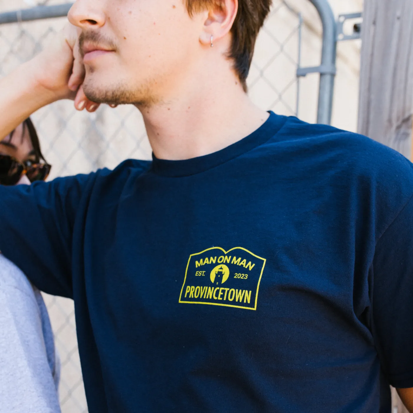 MAN ON MAN Lighthouse T-Shirt