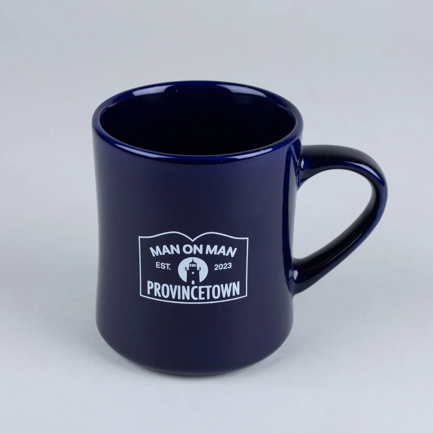 MAN ON MAN Lighthouse Diner Mug