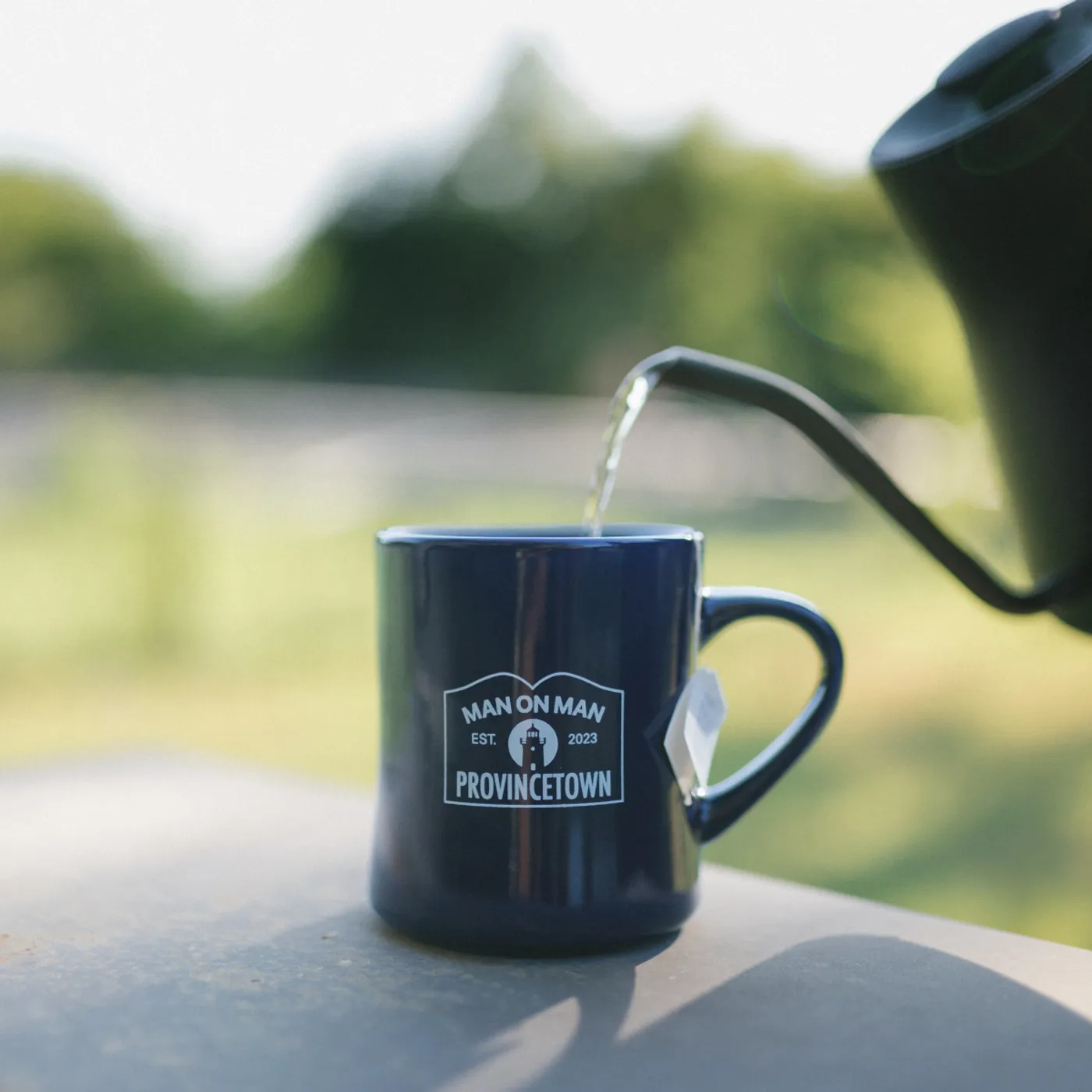 MAN ON MAN Lighthouse Diner Mug