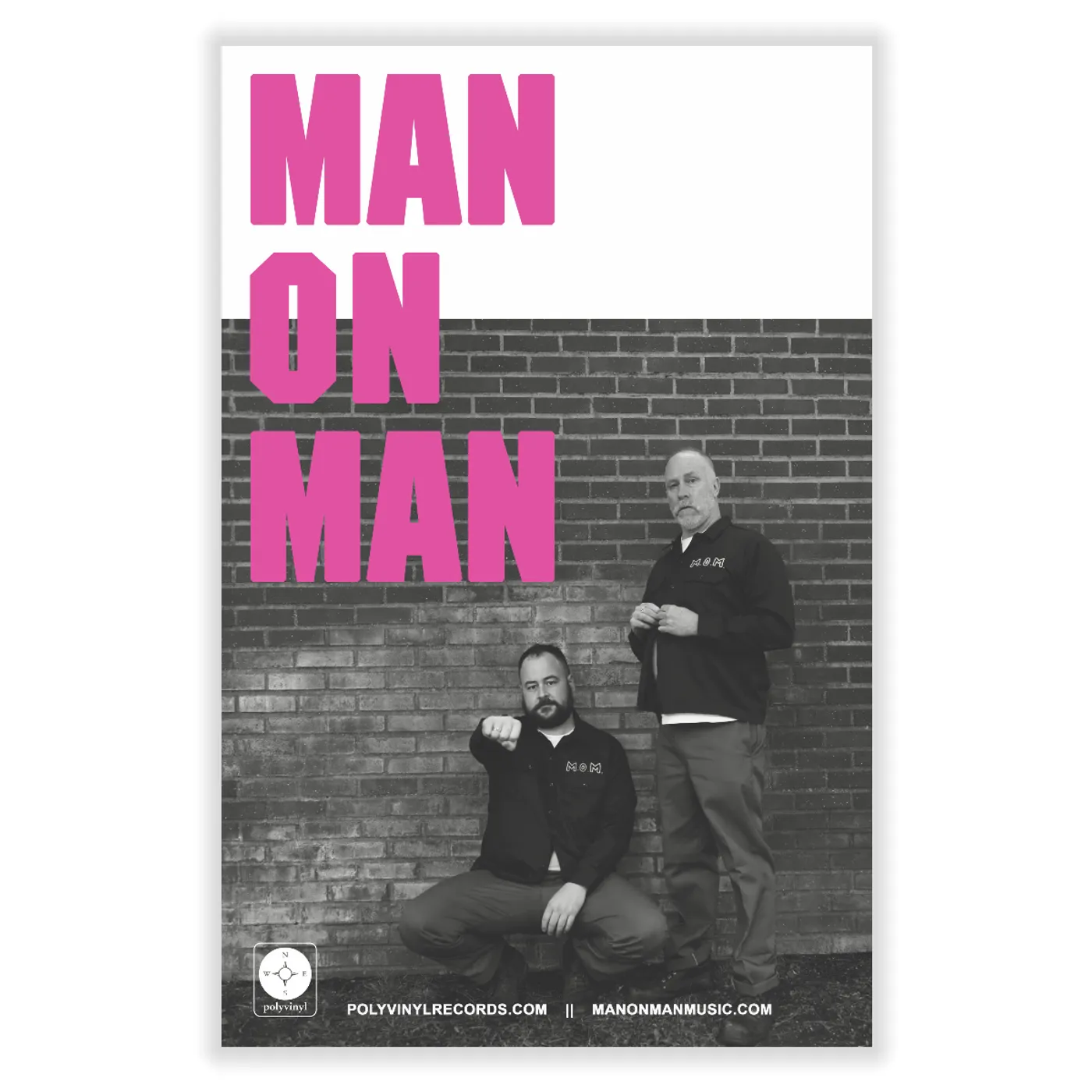 MAN ON MAN Tour Poster (11"x17")