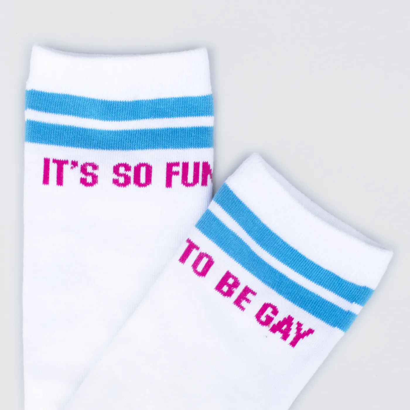 MAN ON MAN It's So Fun To Be Gay Socks