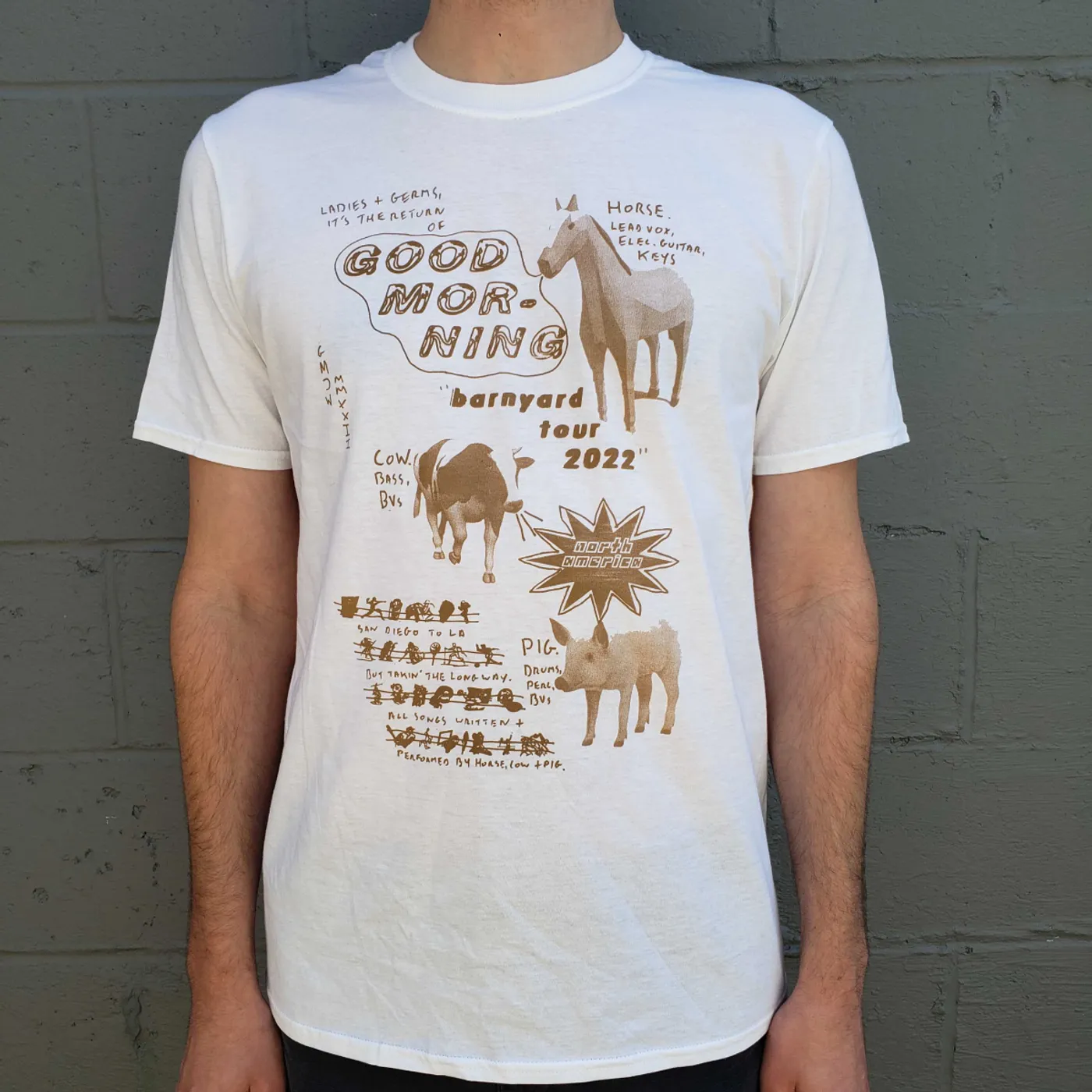 Good Morning Barnyard Tour 2022 T-Shirt