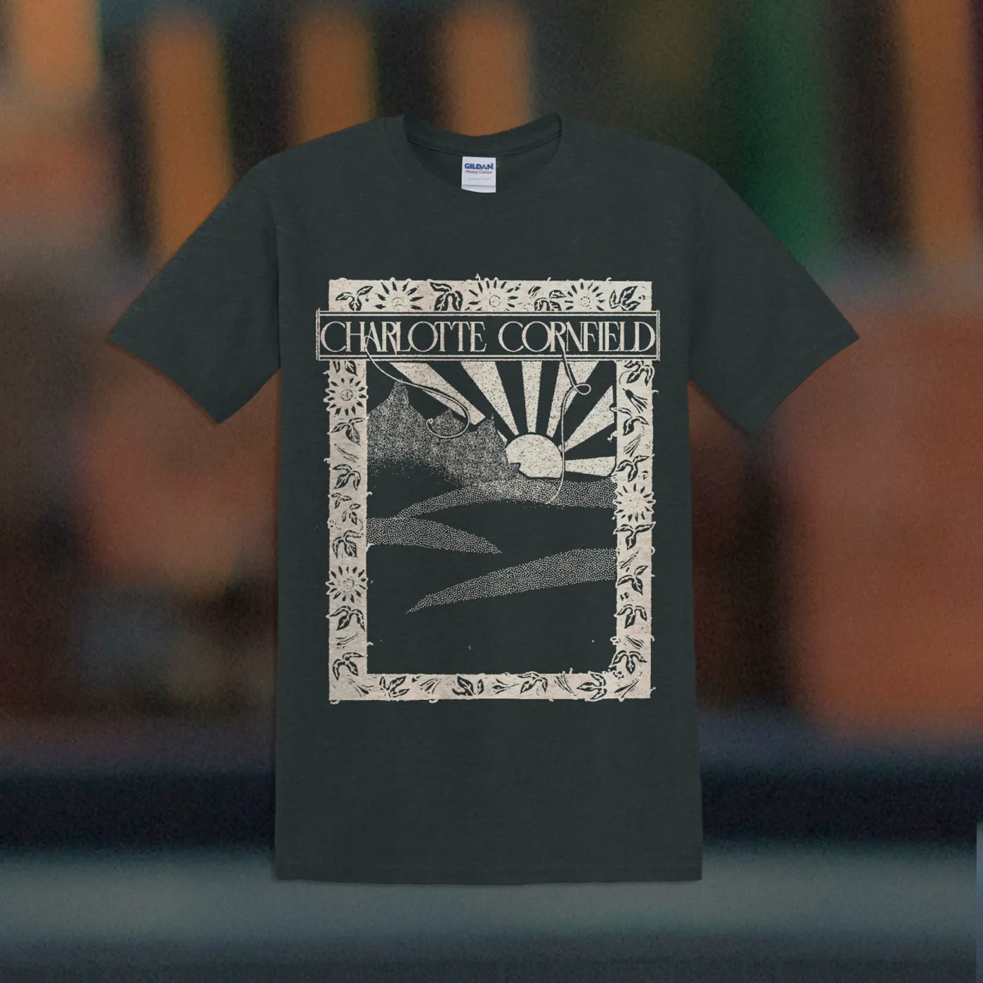 Charlotte Cornfield Sunset T-Shirt