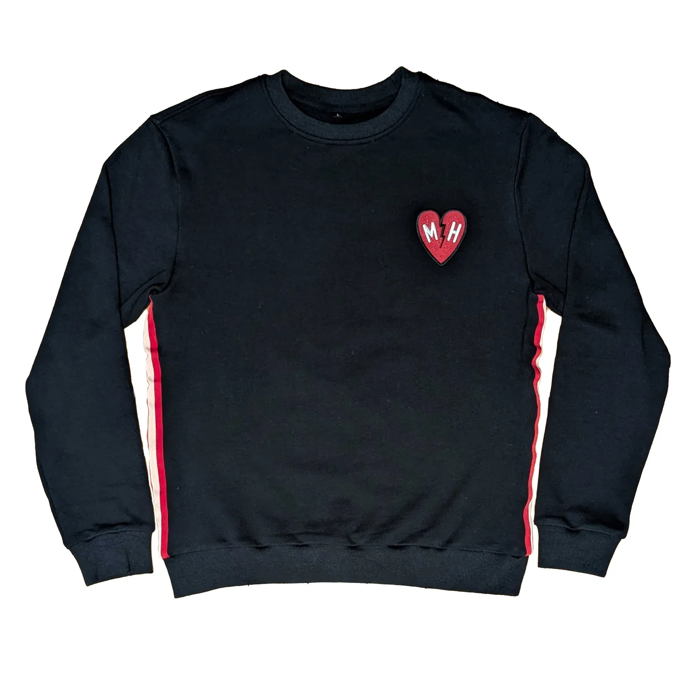 Mayer Hawthorne MH Side-Stripe Appliqué Sweatshirt