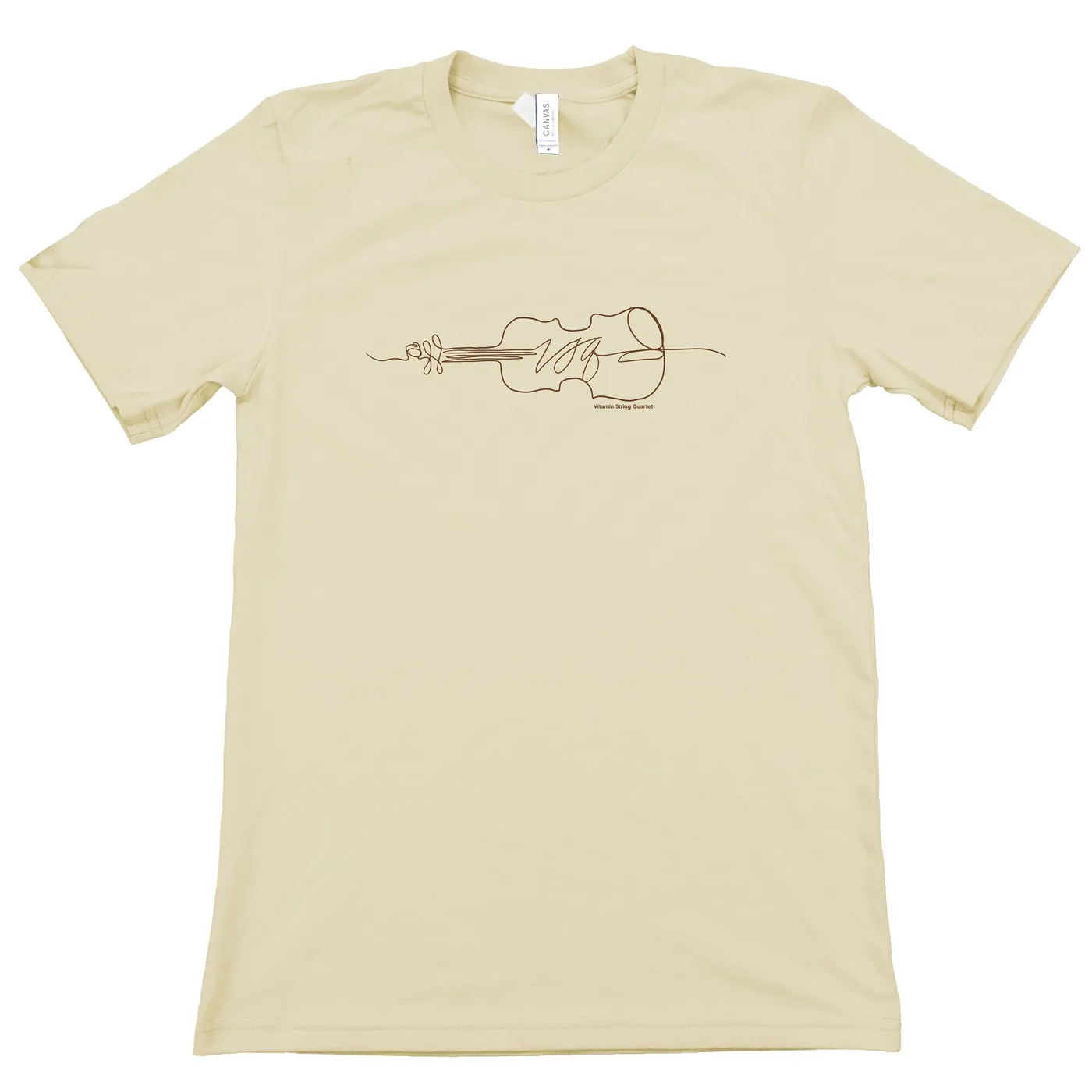 Vitamin String Quartet VSQ Violin Drawing Shirt