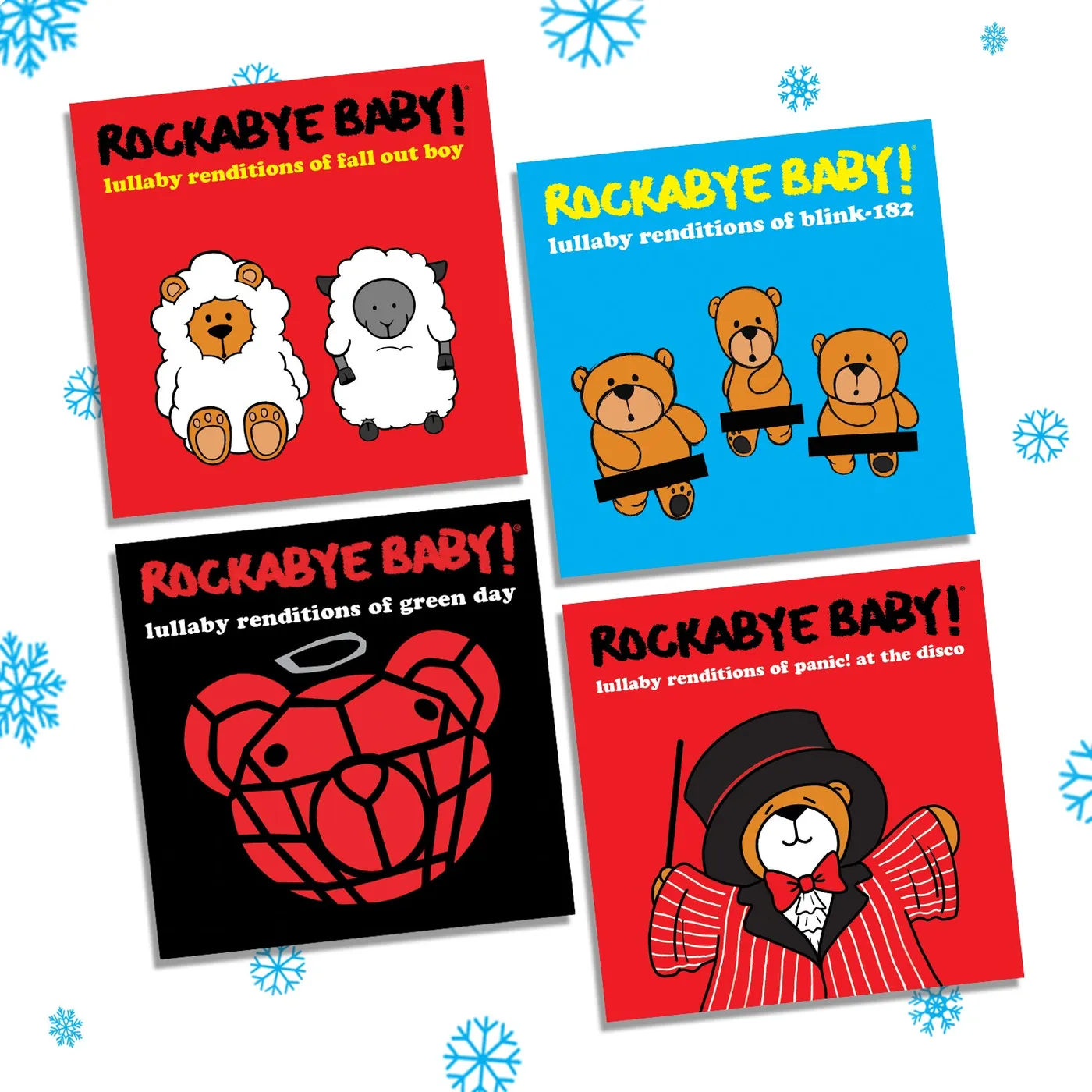 Rockabye Baby! A Very Emo Christmas - CD Bundle