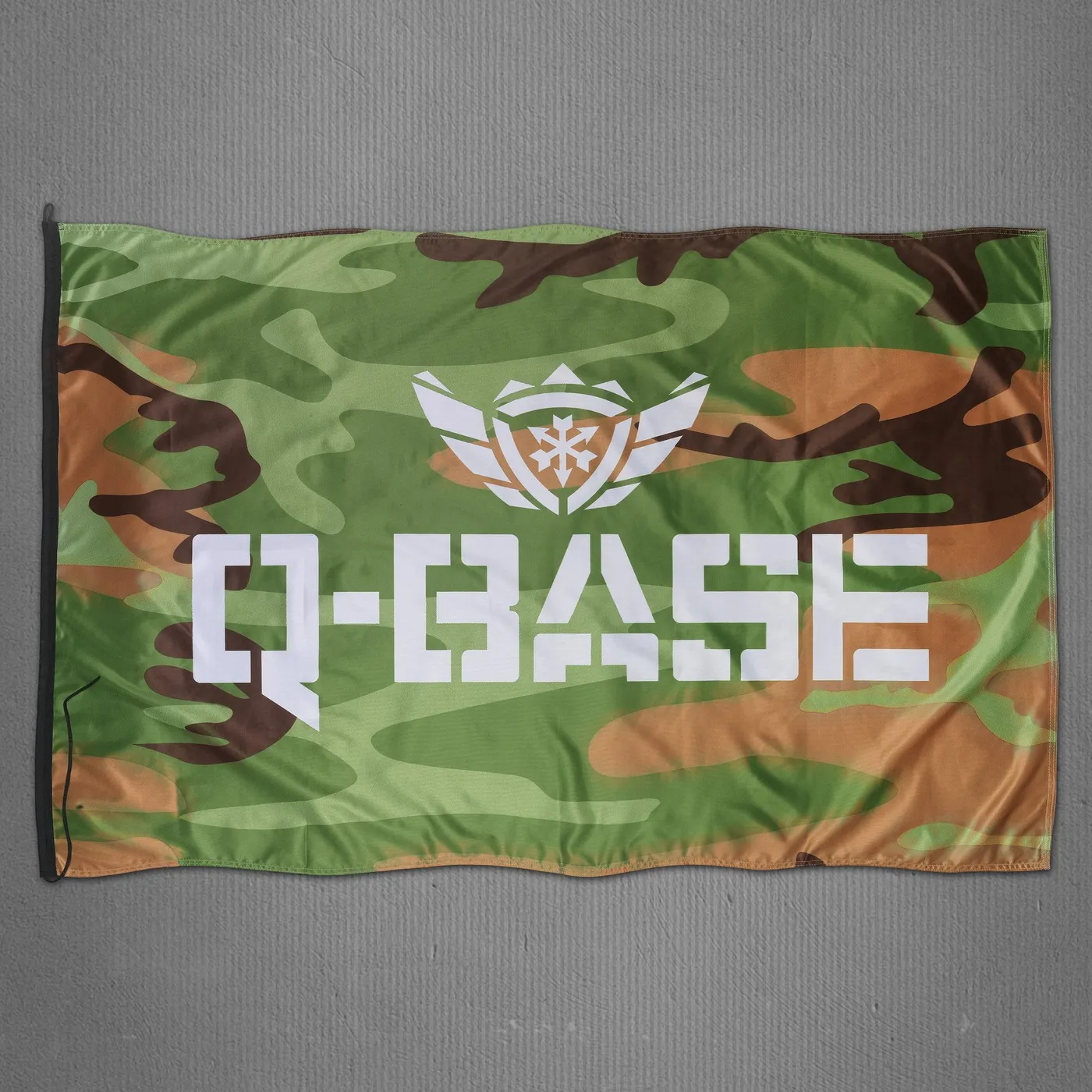 Q-Dance Q-BASE Camo Flag