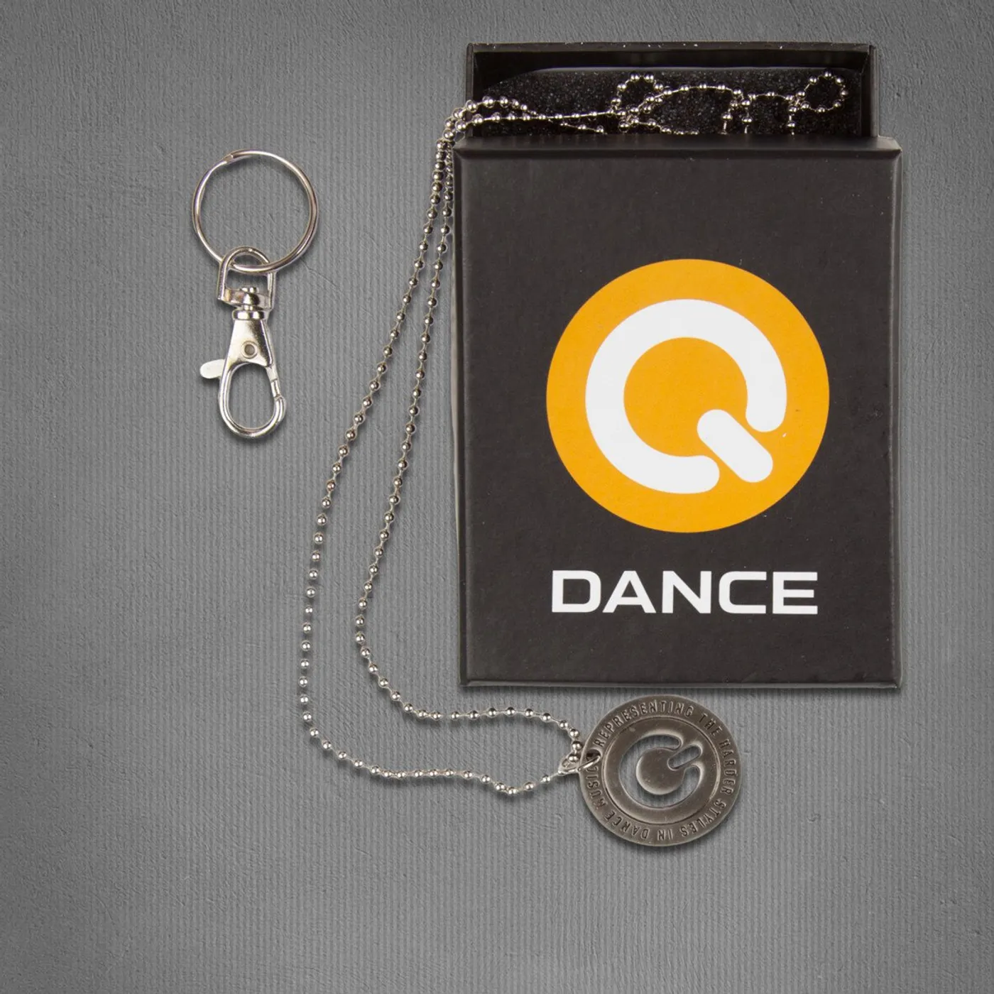 Q-Dance Necklace/Keyring