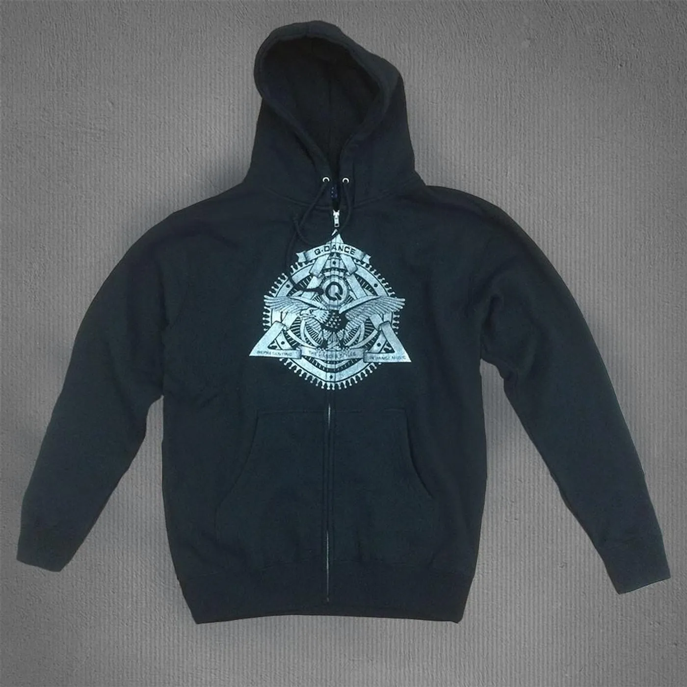 Q-Dance Eagle Zip Hoodie