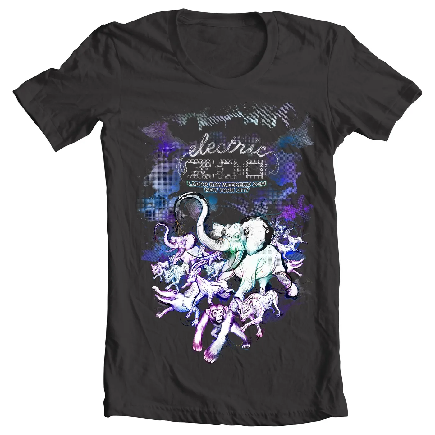 Electric Zoo Festival 2014 Stampede Tee (Asphalt)