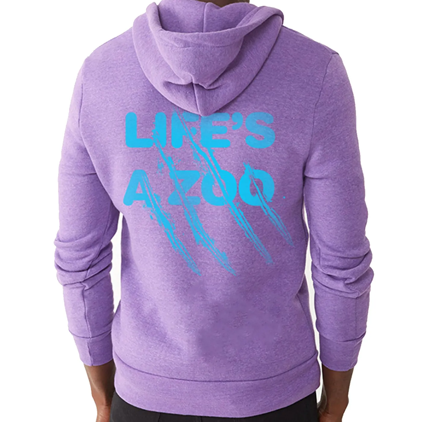 Electric Zoo Festival 2014 Life's a Zoo Hoodie (Purple)