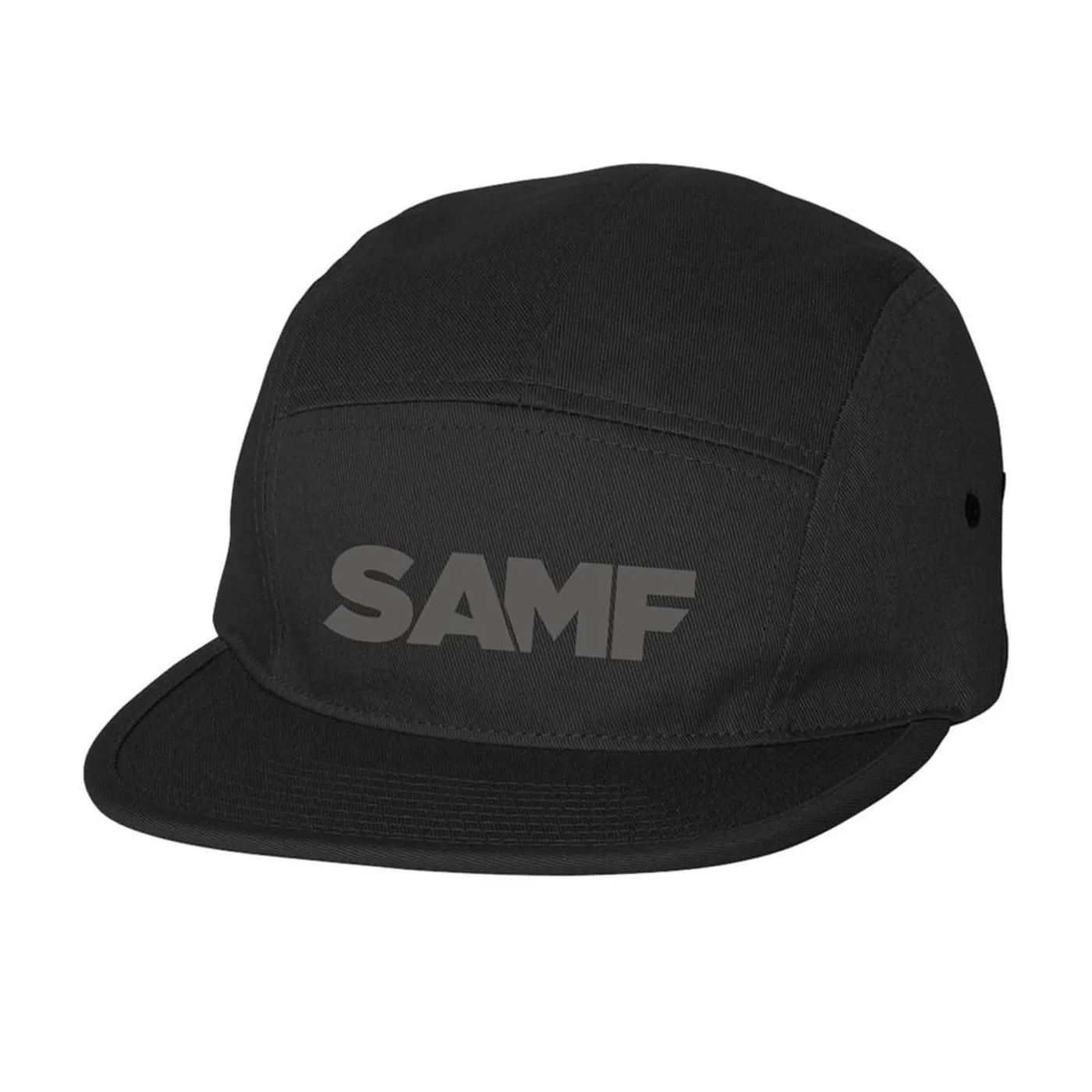 Spring Awakening Music Festival SAMF 5 Panel Hat (Black/Charcoal)