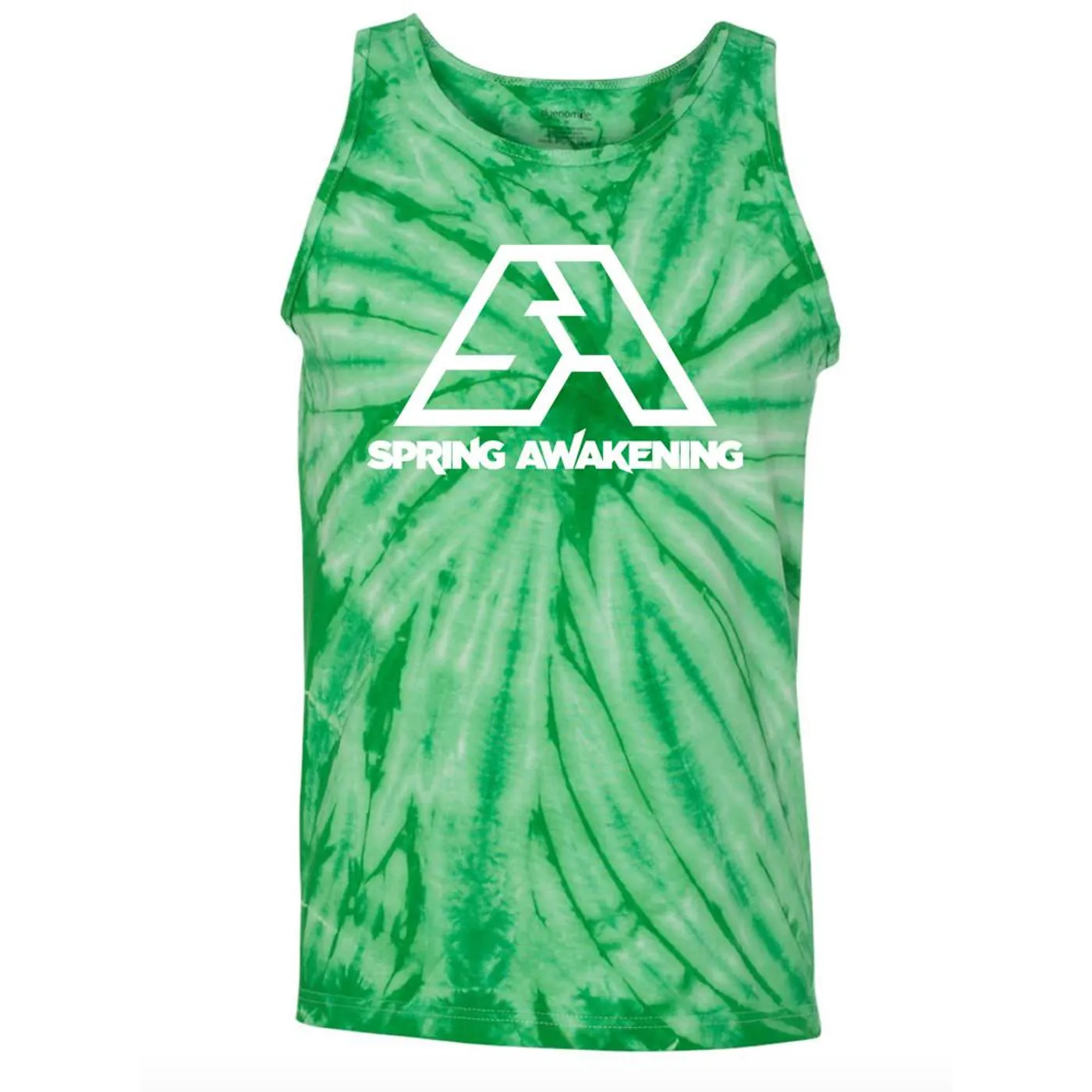 Spring Awakening Music Festival Tye Dye Green Tank