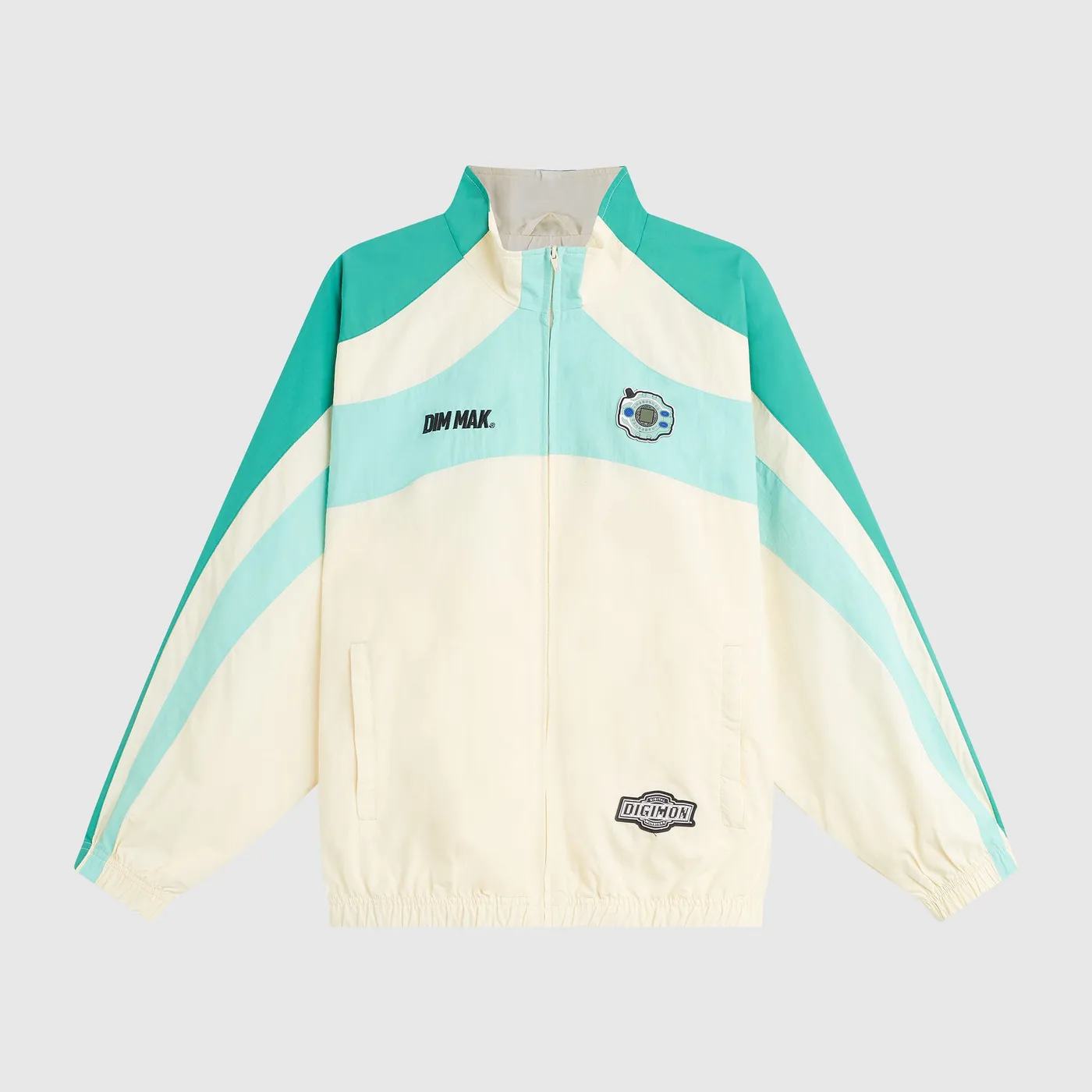 Dim Mak x Digimon - Digidestined Track Jacket - Bone