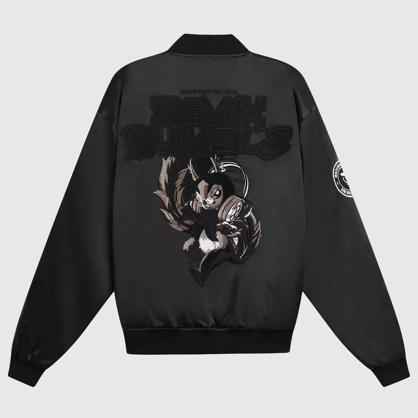 Dim Mak x Teamfight Tactics - Aoki Squirrel Satin Starter Jacket