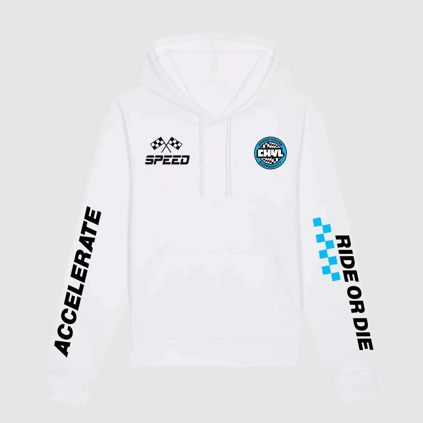 CHYL - Ride or Die Hoodie - White